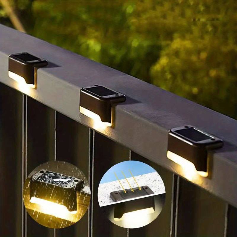 Solar Fence Wall Lights
