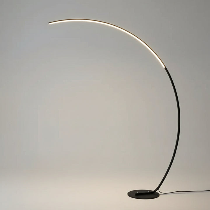 Modern Arc Floor Lamp - LED Standing Lamp for Living Room, Minimalist Design