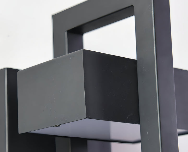 Modern Black Outdoor Wall Light - Stainless Steel Exterior Wall Lantern, Weather Resistant, IP65, Durable Design, Available in Two Sizes 6