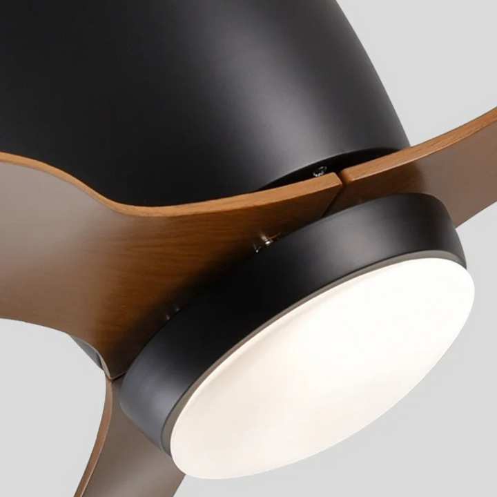 Modern Ceiling Fan with LED Lights and Remote Control - Quiet Operation for Year-Round Comfort in Living Room or Bedroom 2