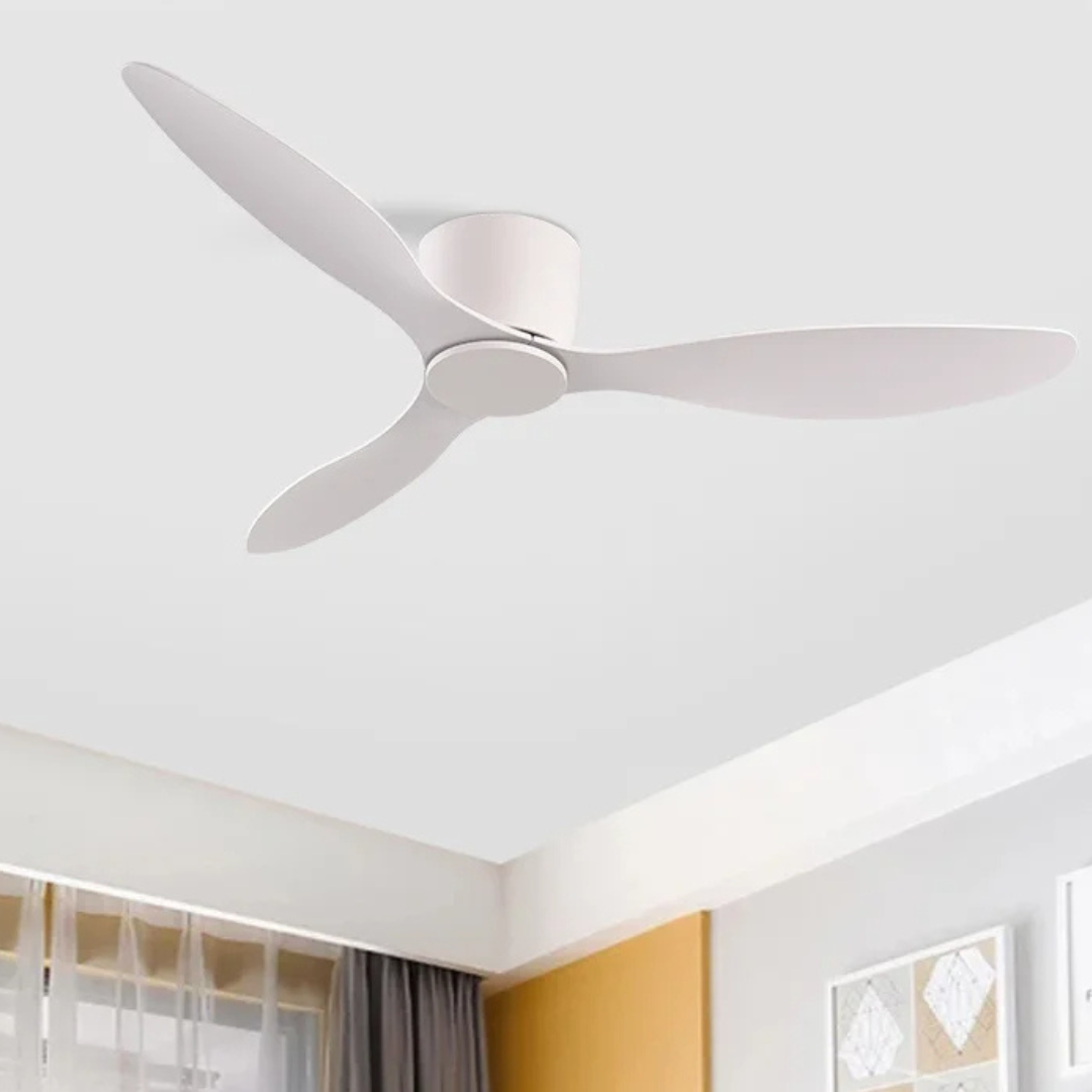 Modern Ceiling Fan with LED Lights and Remote Control - Quiet Operation for Year-Round Comfort in Living Room or Bedroom 5