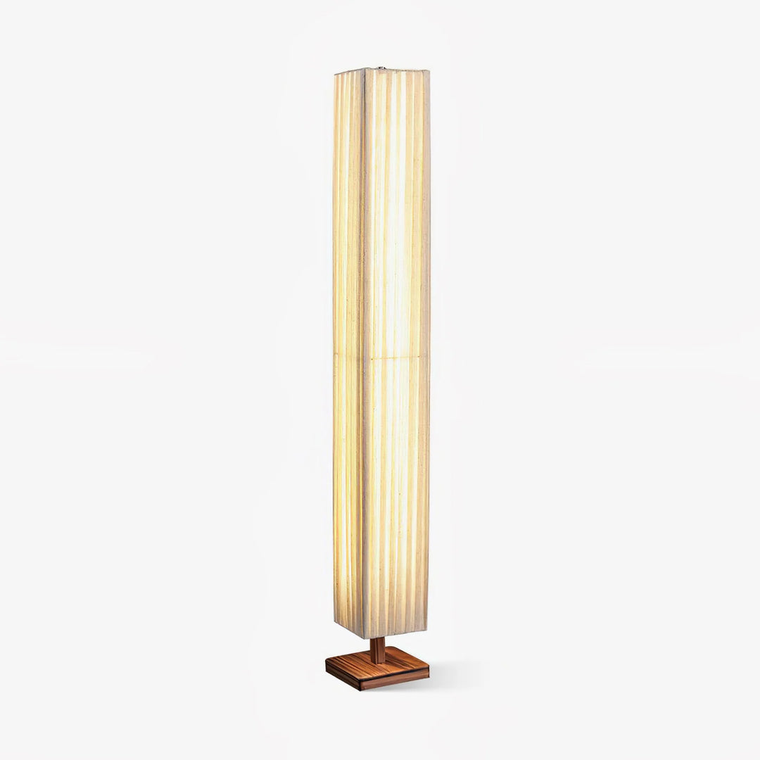 Pleated Column Floor Lamp - View 2