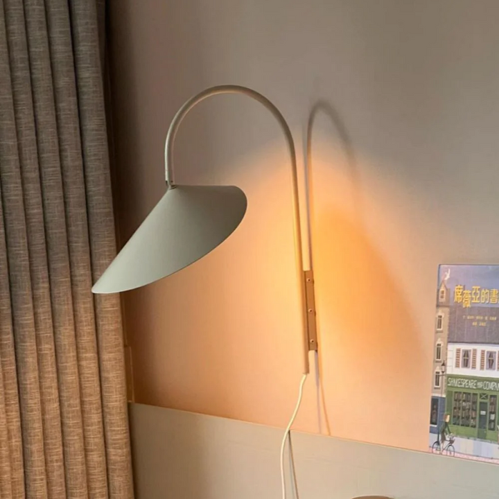 Modern Iron Petal Wall Sconce - Adjustable Up/Down Wall Light for Cozy Atmosphere, Durable Iron Frame, Ideal for Living Room or Bedroom 0