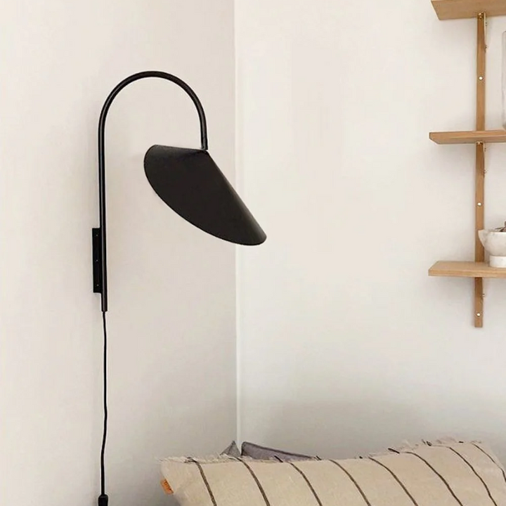 Modern Iron Petal Wall Sconce - Adjustable Up/Down Wall Light for Cozy Atmosphere, Durable Iron Frame, Ideal for Living Room or Bedroom 4