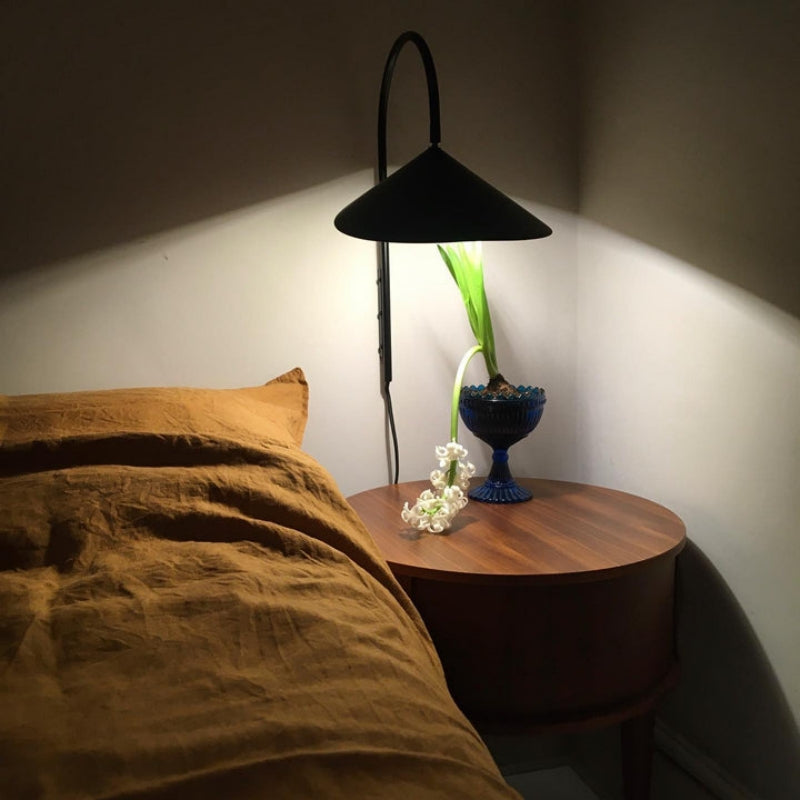 Modern Iron Petal Wall Sconce - Adjustable Up/Down Wall Light for Cozy Atmosphere, Durable Iron Frame, Ideal for Living Room or Bedroom 5