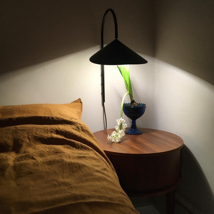 Modern Iron Petal Wall Sconce - Adjustable Up/Down Wall Light for Cozy Atmosphere, Durable Iron Frame, Ideal for Living Room or Bedroom 5