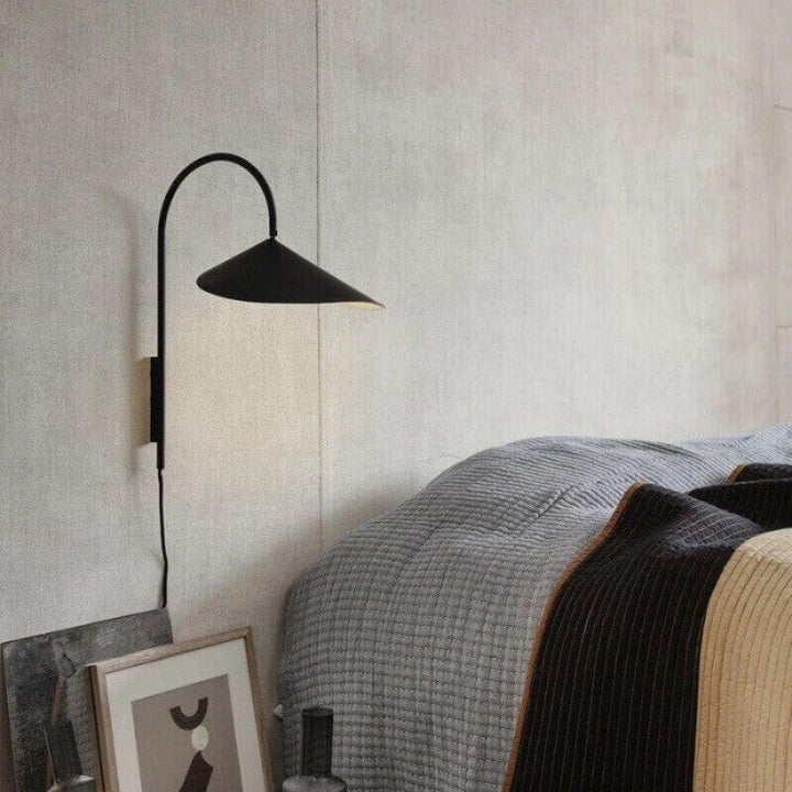 Modern Iron Petal Wall Sconce - Adjustable Up/Down Wall Light for Cozy Atmosphere, Durable Iron Frame, Ideal for Living Room or Bedroom 6