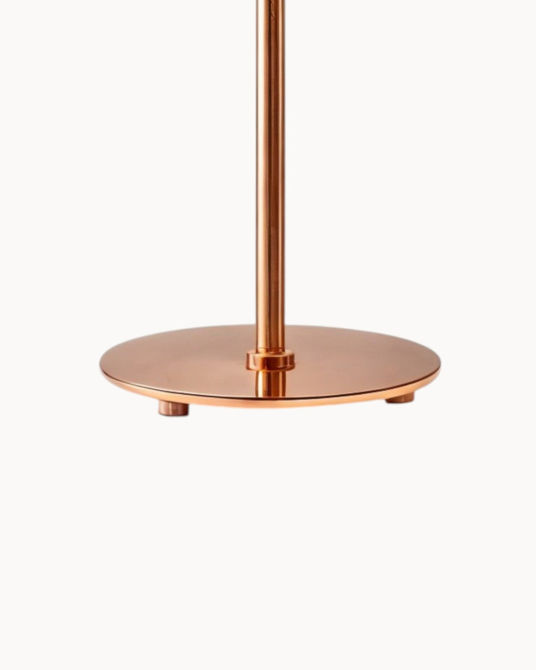 Modern Rose Gold Table Lamp with Amethyst Crystal - Elegant Bedside or Desk Lamp for Warm Ambiance 3