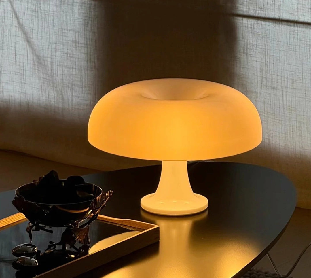 Opal Acrylic Mushroom Table Lamp