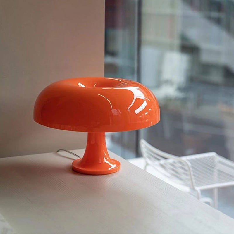 Opal Acrylic Mushroom Table Lamp