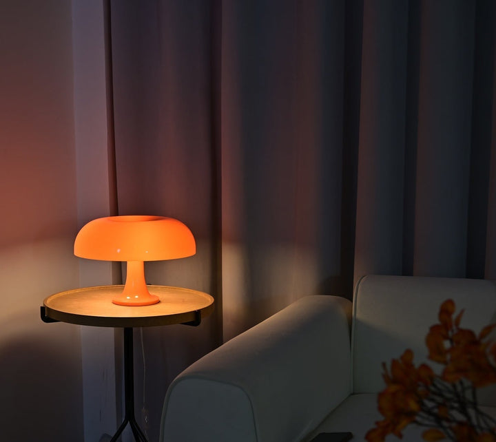 Opal Acrylic Mushroom Table Lamp