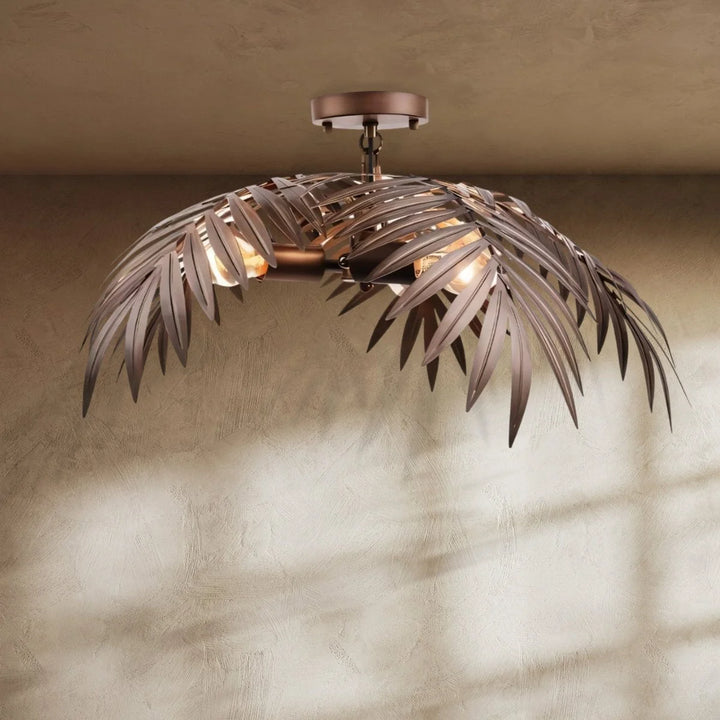 Palm Leaf Chandelier - View 5