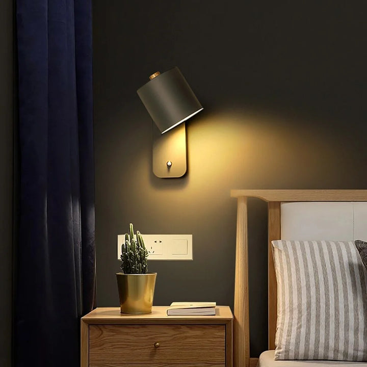 Nordic Adjustable Wall Sconce with Knob Switch