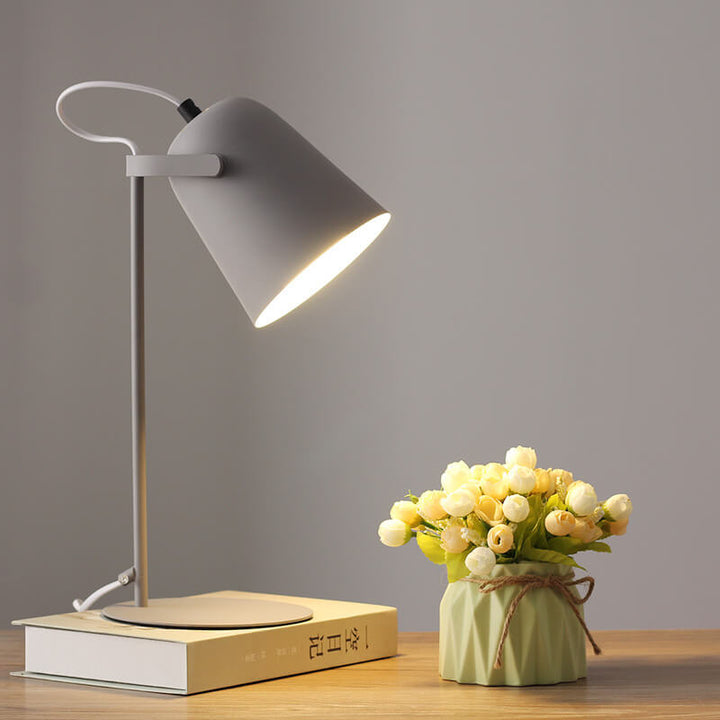 Nordic Macaron Table Lamp - Modern Iron Desk Lamp with Playful Pastel Colors 10