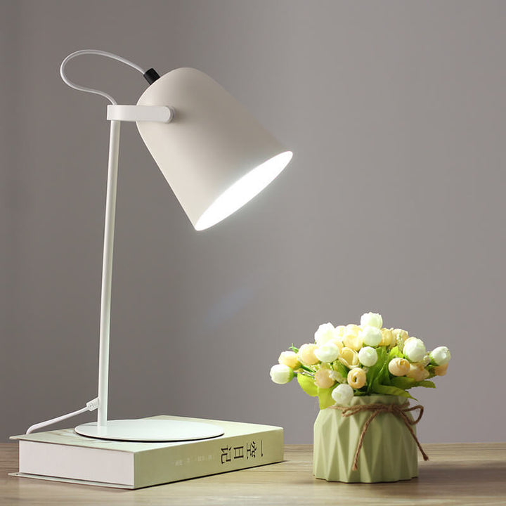 Nordic Macaron Table Lamp - Modern Iron Desk Lamp with Playful Pastel Colors 11