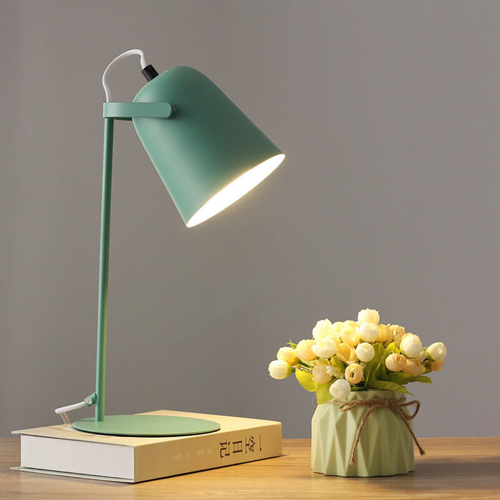 Nordic Macaron Table Lamp - Modern Iron Desk Lamp with Playful Pastel Colors 12
