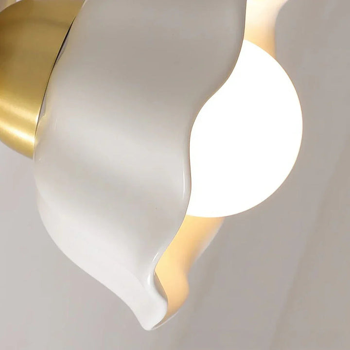 French Flower Wall Light - View 2