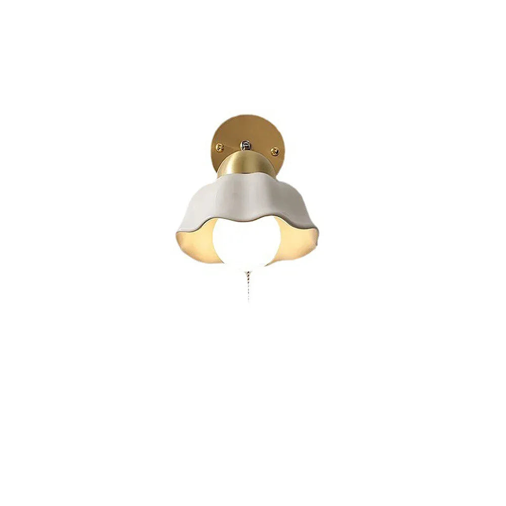 French Flower Wall Light - View 4