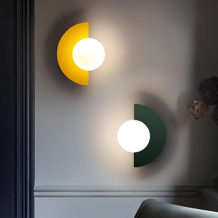 Nordic Semicircle Wall Light - View 4