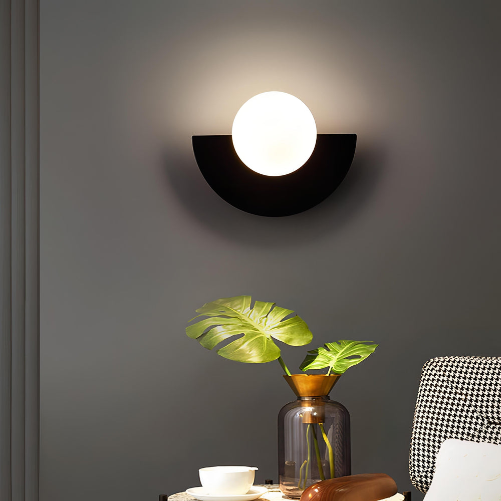 Nordic Semicircle Wall Light - View 2