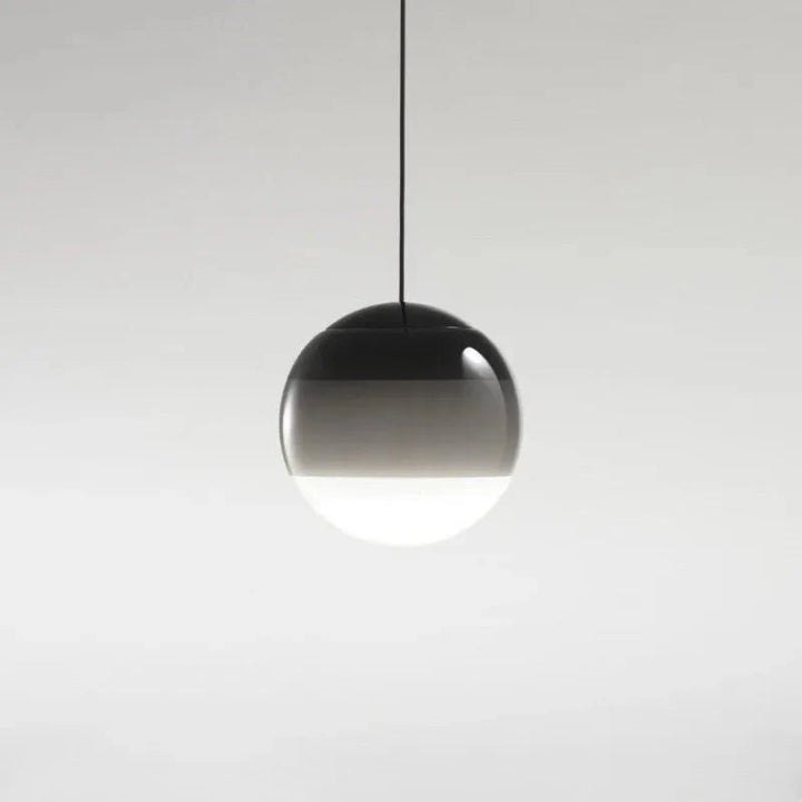 Seven Colour Gradient Glass Pendant Light - Modern Minimalist Design for Stylish Illumination 0