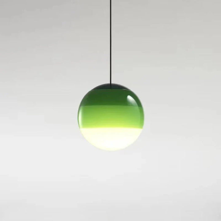 Seven Colour Gradient Glass Pendant Light - Modern Minimalist Design for Stylish Illumination 7