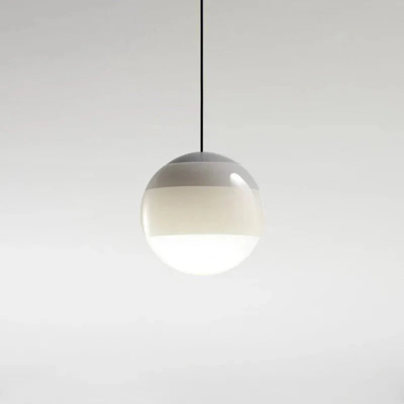 Seven Colour Gradient Glass Pendant Light - Modern Minimalist Design for Stylish Illumination 8