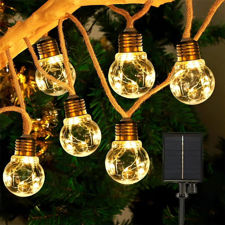 Solar Rope String Lights - View 2