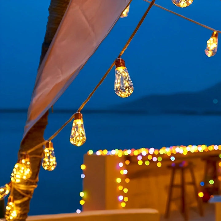 Solar Rope String Lights - View 3