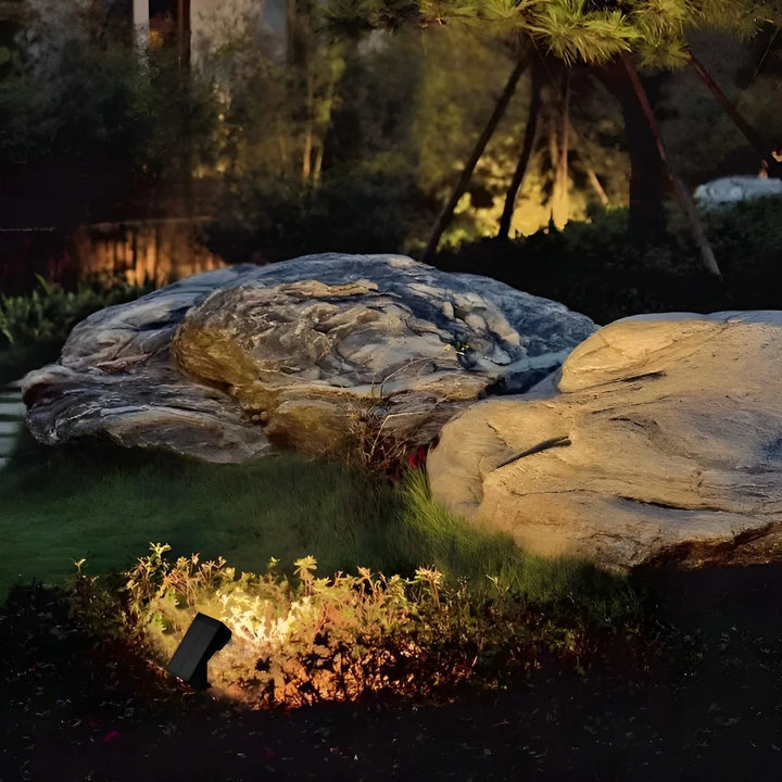 Solar Garden Spotlight in RGB