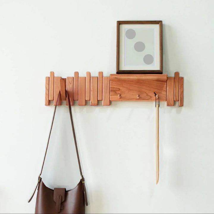 Solid Wood Coat Rack - View 2