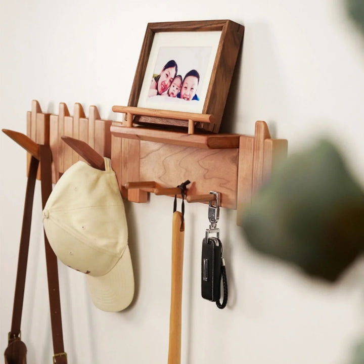 Solid Wood Coat Rack - View 3