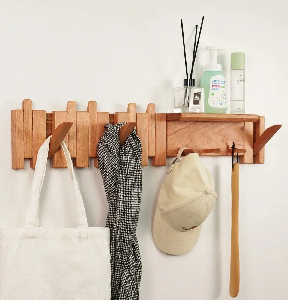 Solid Wood Coat Rack - View 4