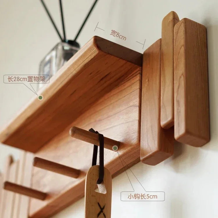Solid Wood Coat Rack - View 5