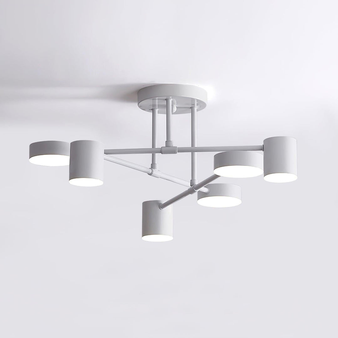Six Light Sputnik Ceiling Light - View 17