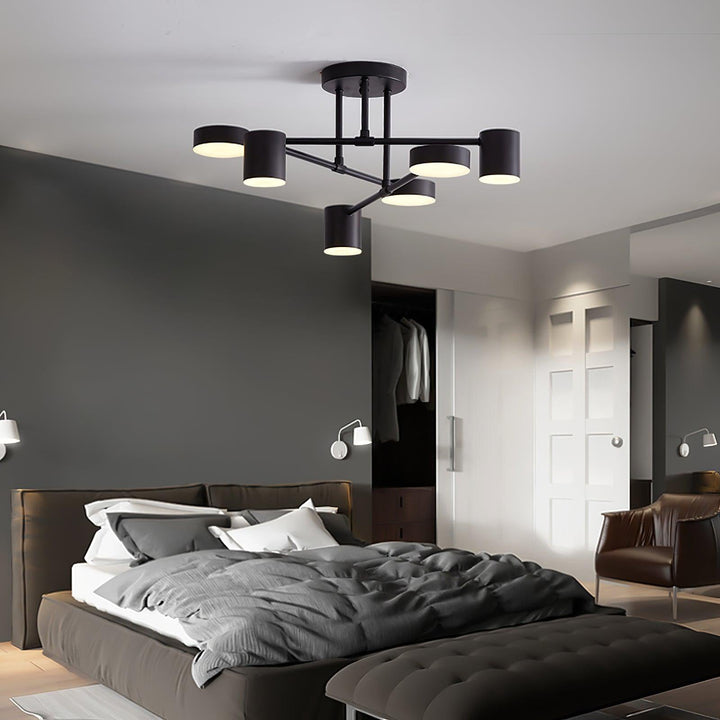 Six Light Sputnik Ceiling Light - View 18