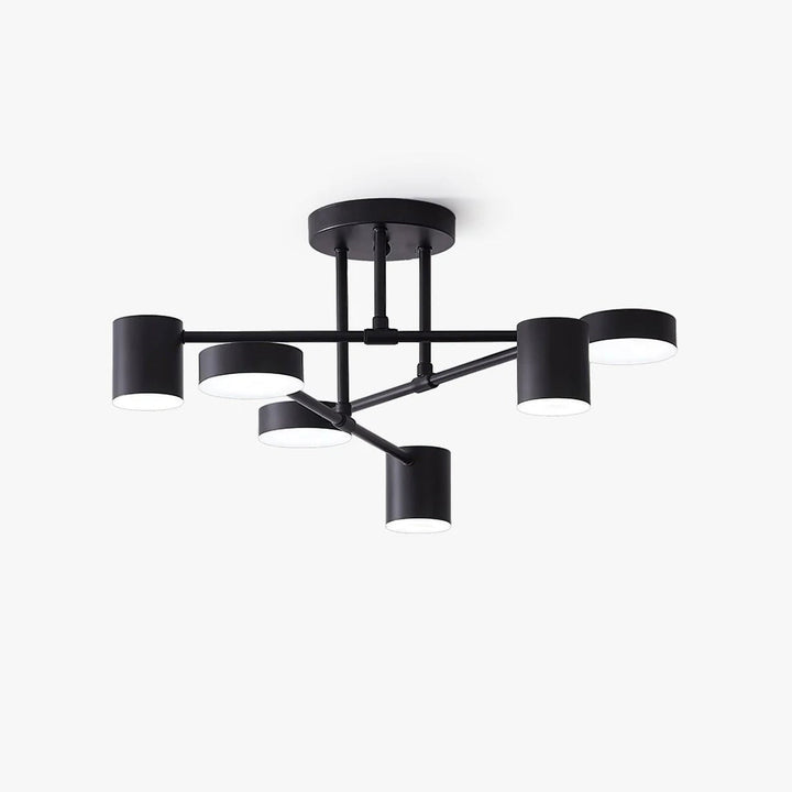 Six Light Sputnik Ceiling Light - View 19