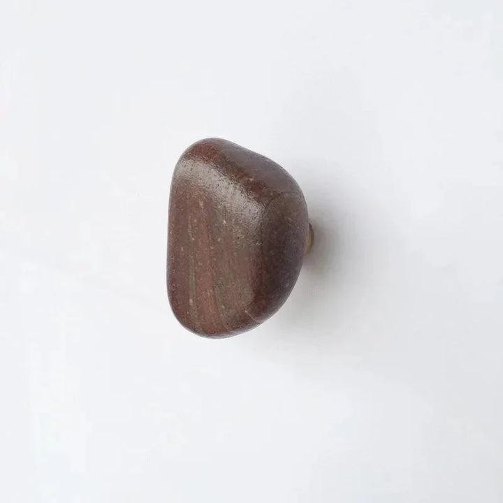 Stone and Wood Wall Hooks Set of 4 - View 2