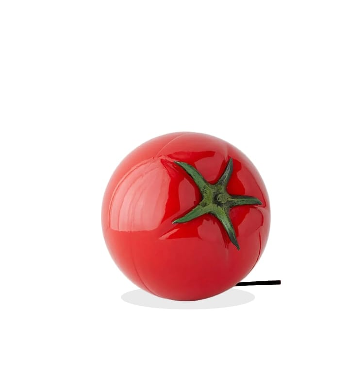 Tomato Glass Table Lamp, Integrated LED