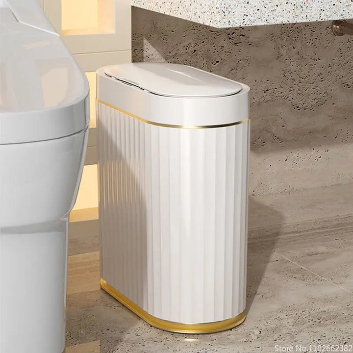 Touchless Motion Sensor Trash Bin - 7L/9L Capacity with Modern Design 1
