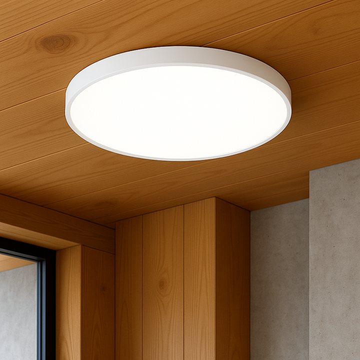 Ultra Thin LED Ceiling Light Fixture - Dimmable Flush Mount Design with Adjustable Color Temperature for Dining Room and Bar 3