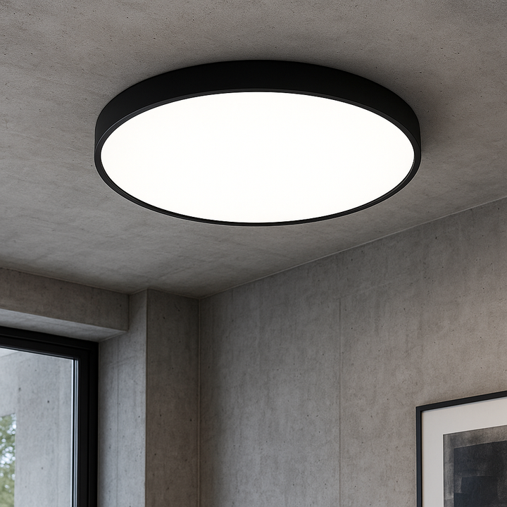 Ultra Thin LED Ceiling Light Fixture - Dimmable Flush Mount Design with Adjustable Color Temperature for Dining Room and Bar 4