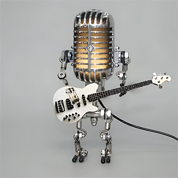 Robot Desk Lamp in White