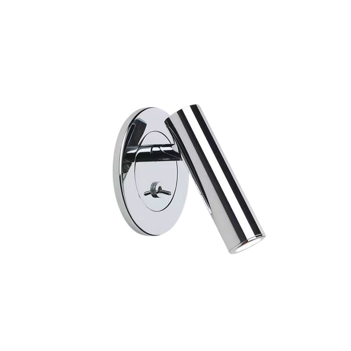 Adjustable Wall Reading Lamp in Silver