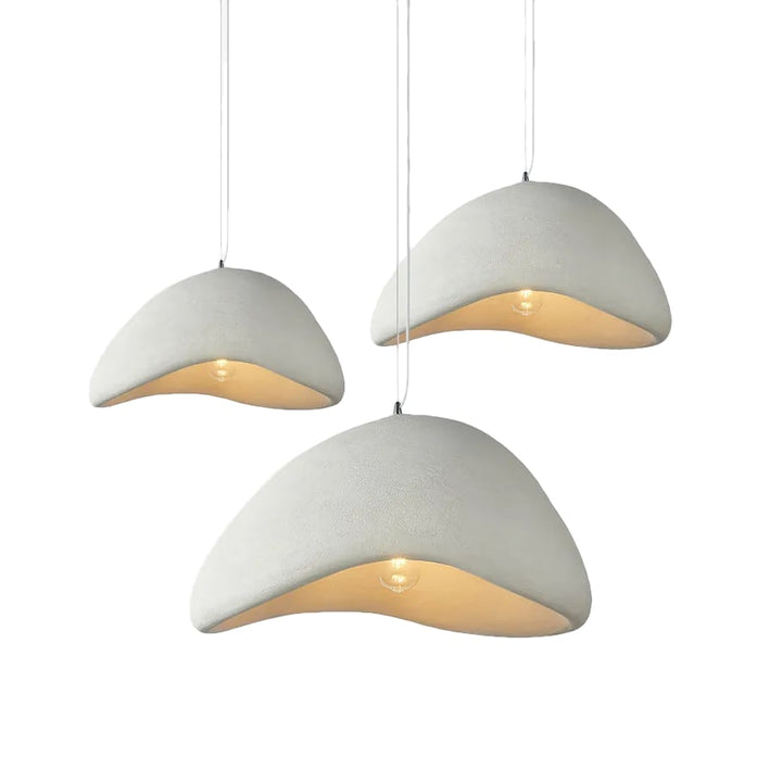 Wabi-Sabi Resin Pendant Light
