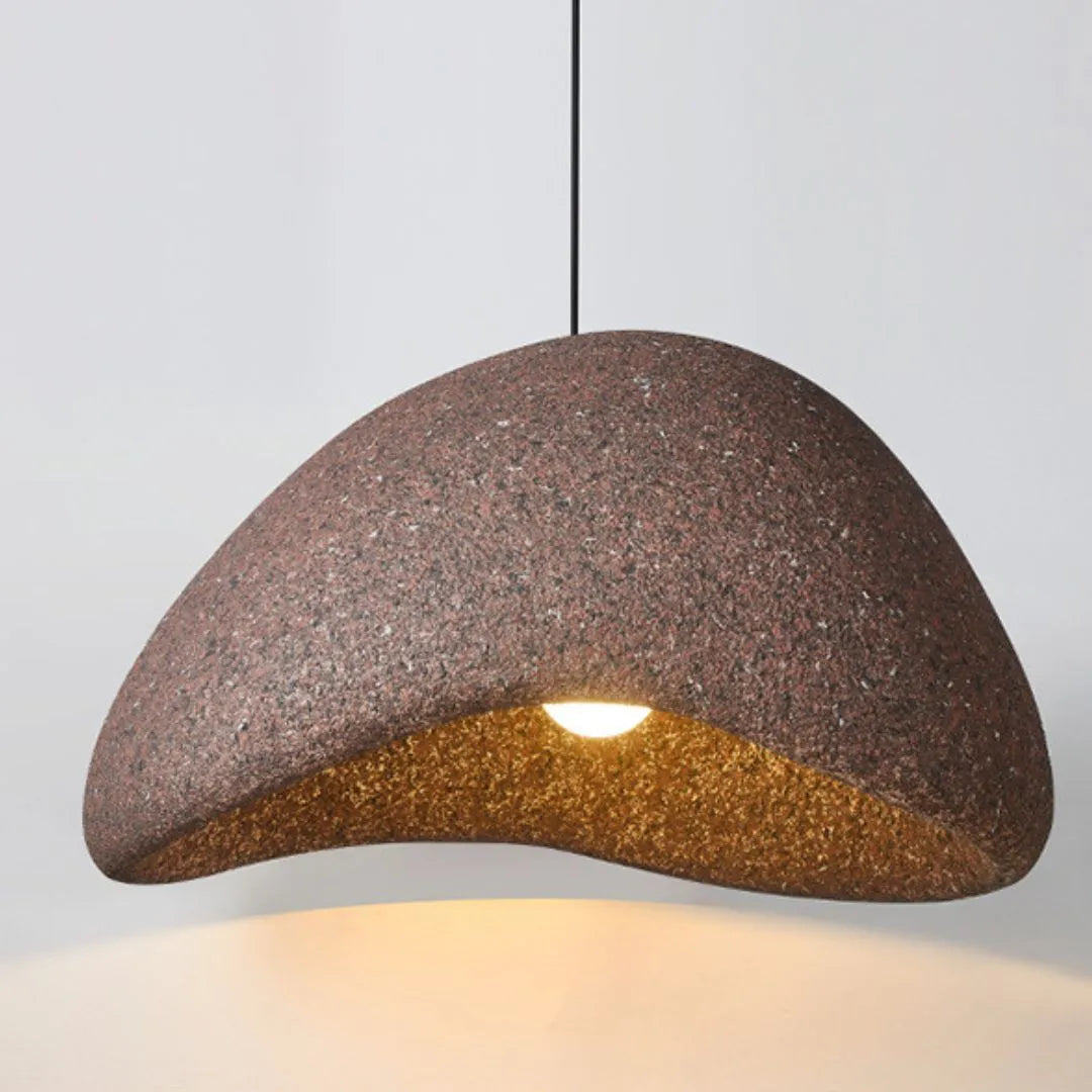 Wabi-Sabi Resin Pendant Light