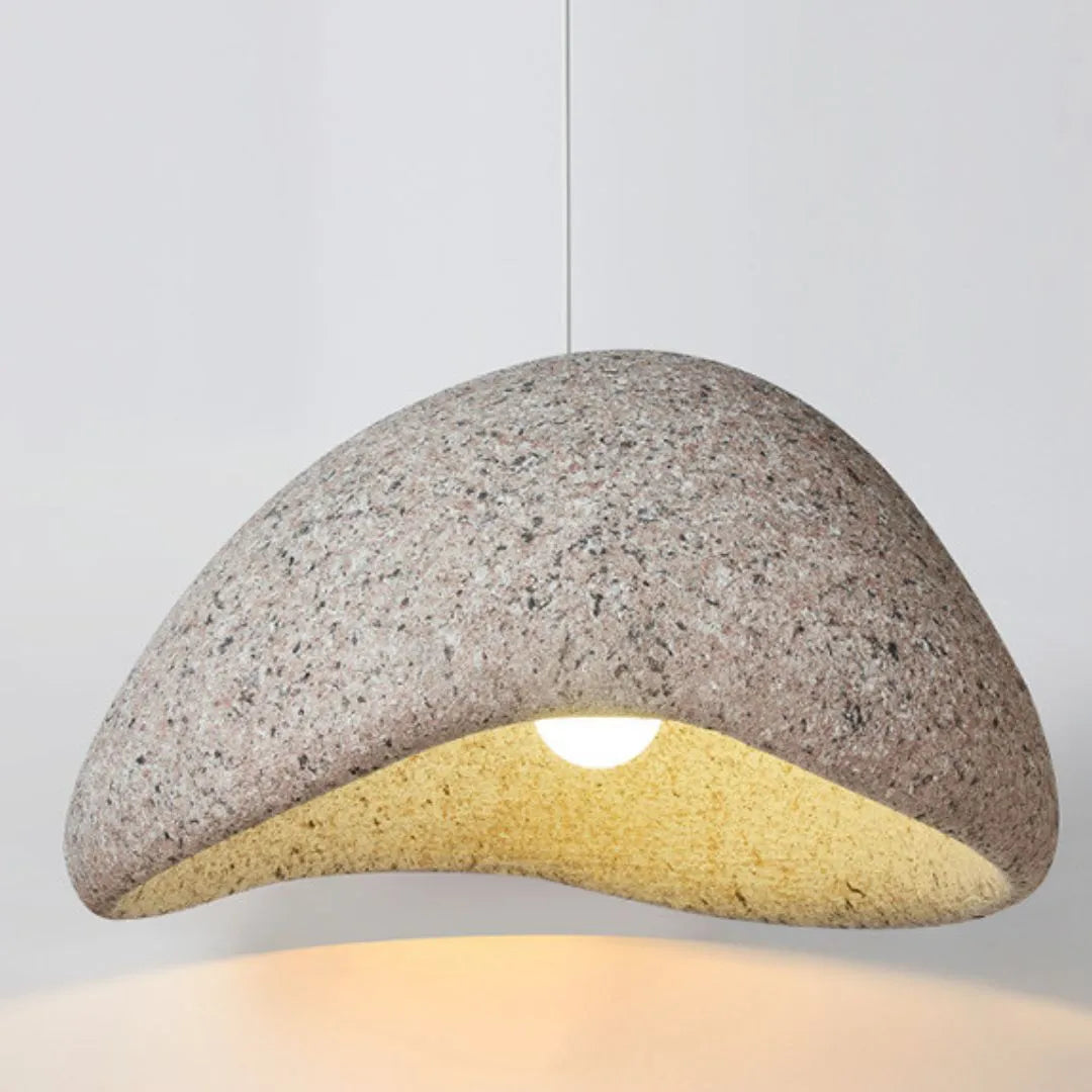 Wabi-Sabi Resin Pendant Light