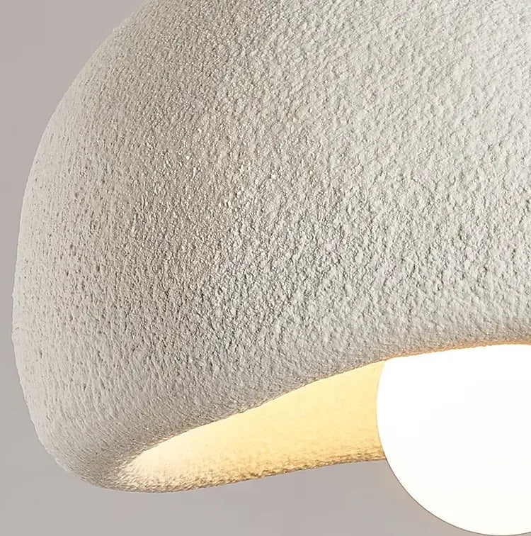 Wabi-Sabi Resin Pendant Light
