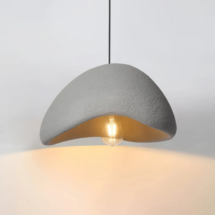 Wabi-Sabi Resin Pendant Light