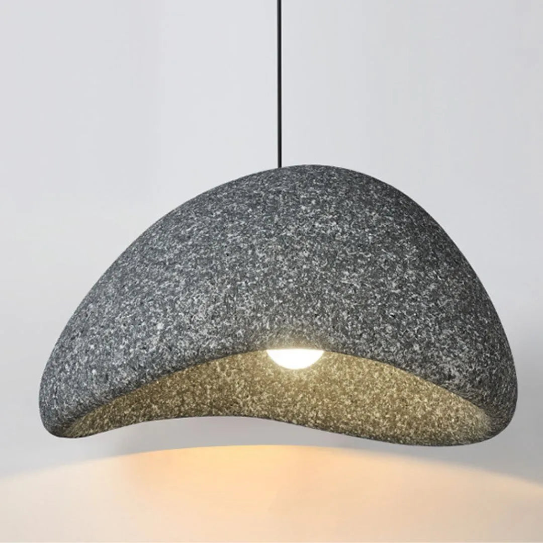 Wabi-Sabi Resin Pendant Light